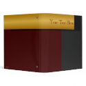 Golden Border Avery Binder binder
