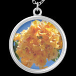 Golden Bougainvillea Necklace