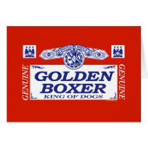 Golden Boxer cards by dogbreedz Golden Boxer cards