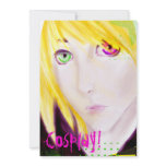 Golden Boy Anime Invitation