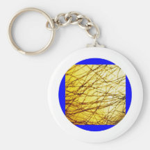 Golden Braids Keychain