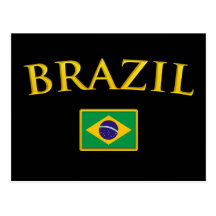 Golden Brazil Post Cards