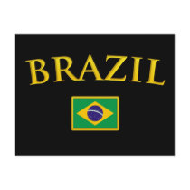 Golden Brazil postcards by boldhumor Golden Brazil postcards