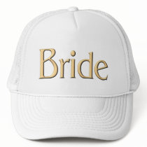 Golden Bride hat