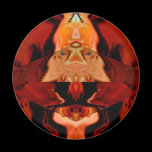 Golden Brown Spirit World - Healing Patterns V1 magnets
