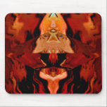 Golden Brown Spirit World - Healing Patterns V1 mousepads