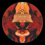 Golden Brown Spirit World - Healing Patterns V1 stickers