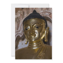 Golden Buddha Card / Invitation by SabineSt Golden Buddha Card / Invitation