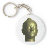 Golden buddha key chain