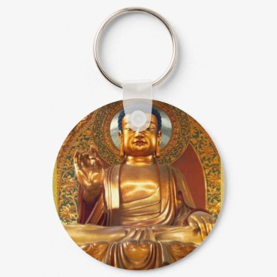 Golden Buddha - Keychain by JLegry