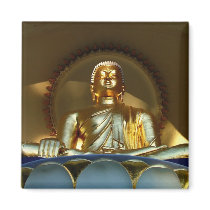 Golden Buddha Magnets