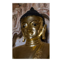 Golden Buddha Poster posters