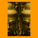 Golden Buddha Poster Print