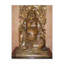 GOLDEN BUDDHA SCULPTURE postcards
