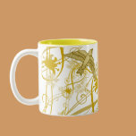 Golden Buntings Mug mugs