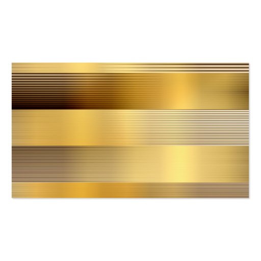 golden business card (back side)