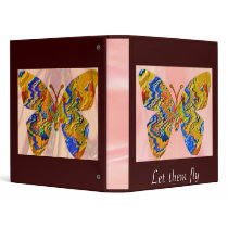 Golden Butterflies - Let them fly binders by doonagiri Golden Butterflies - Let them fly binders