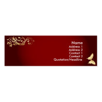 Golden Butterfly business cards