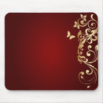 Golden Butterfly mousepads