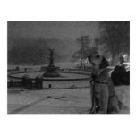 Golden by Bethesda Fountain-Central Park Postcard