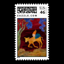 Golden Calf 2 Stamp stamps
