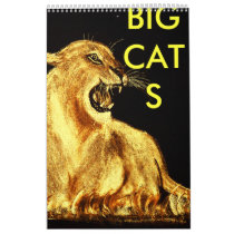 golden cat, BIGCATS calendars by dawnmcininch golden cat, BIGCATS calendars