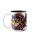 Golden Cheshire Cat Mug