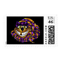 Golden Cheshire Cat Postage