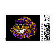 Golden Cheshire Cat Postage