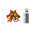 Golden Christmas Bells postage