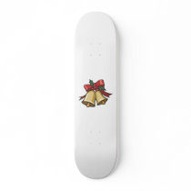 Golden Christmas Bells Skate Boards