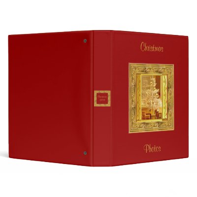 Golden Christmas Binder