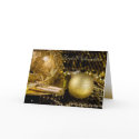 Golden Christmas cards