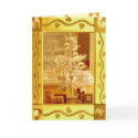 Golden Christmas Card by elenaind Golden Christmas Card