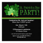 Golden Clover St/ Patrick's Day Party Invitation