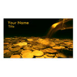 Golden Coin Business Card