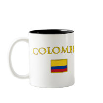 Golden Colombia Mug