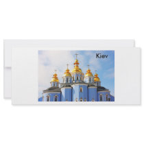Golden copes of in cathedral in Kiev, Kiev Rack Cards