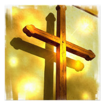 Golden Cross Invitation