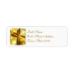 Golden Cross Mailing Label
