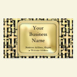 Golden Crosses business cards