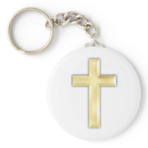 Golden Crosses Key Chains
