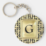 Golden Crosses Keychains