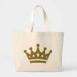 Golden crown bag