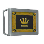 Golden Crown Belt Buckle