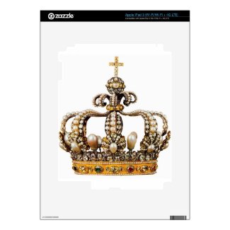 Golden Crown I iPad 3 Skins