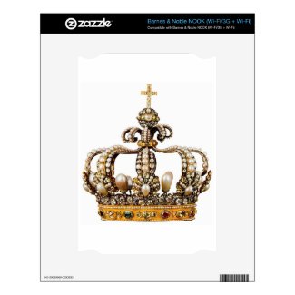 Golden Crown I NOOK Decals