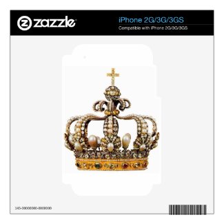 Golden Crown I Skins For The iPhone 2G