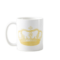 Golden Crown Coffee Mugs