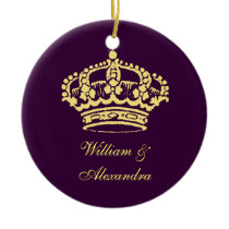 Golden Crown Ornament